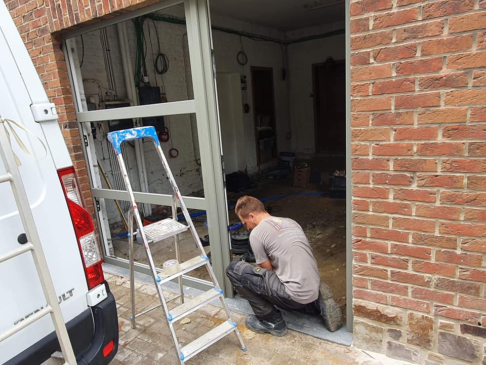 Bertrand Pierret en chantier